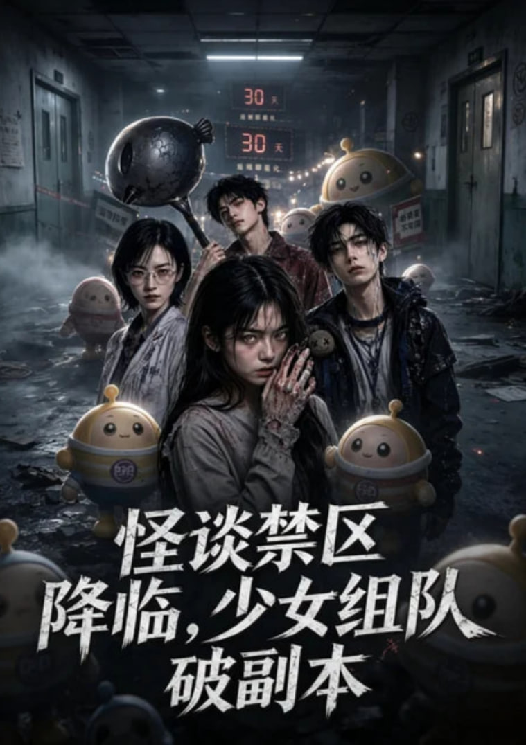 怪谈禁区降临，少女组队破解副本